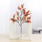 Babys Breath Orange Silk Artificial Flowers 6 Bundle European Fake Silk